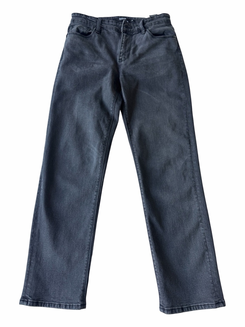 ✅ Hudson Jeans Women's Ankle Crop Straight in washed out Black size 6